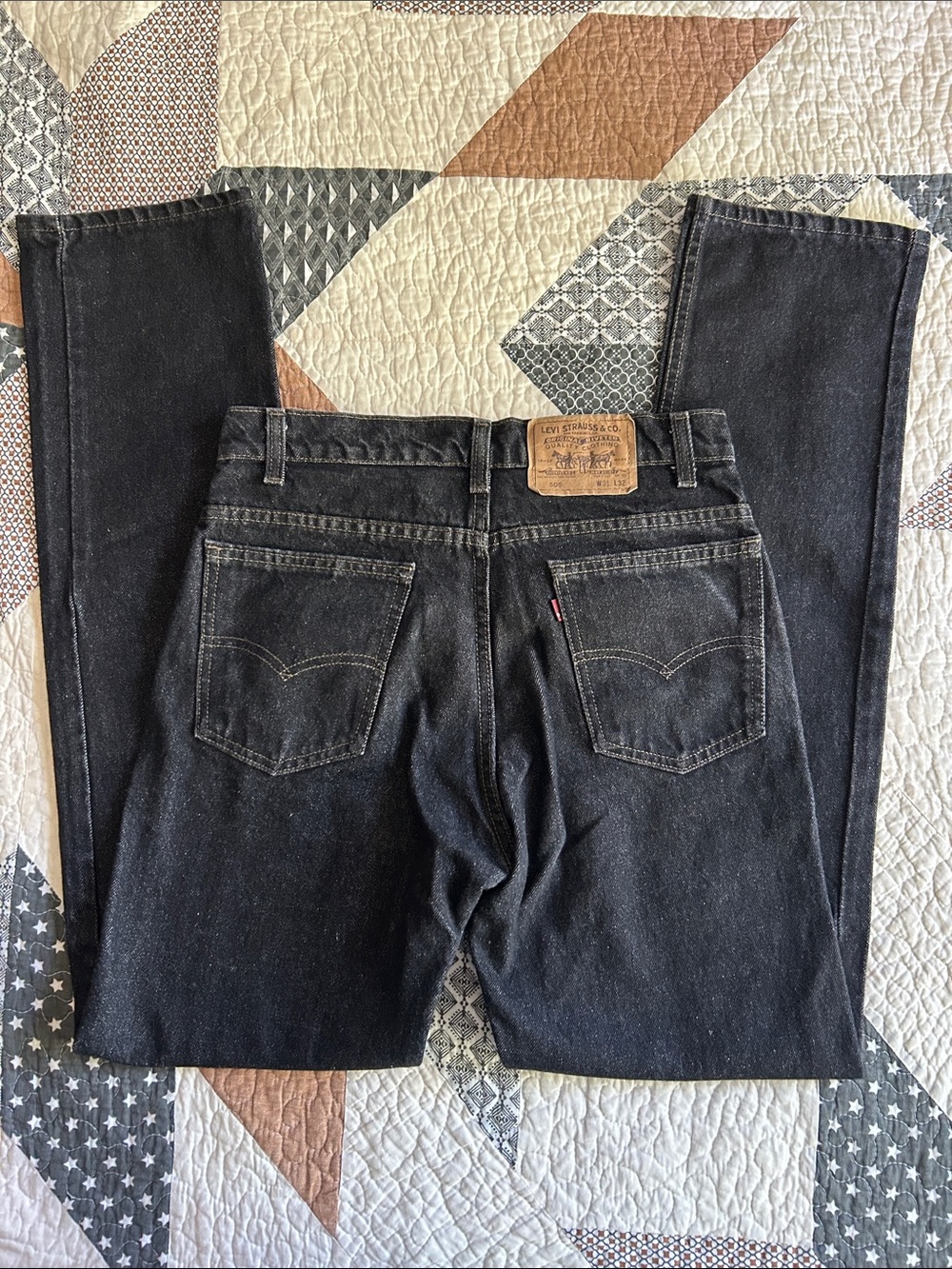 Levi’s USA Vintage 505 Jeans 90s 31x32, fits 30x32.5
